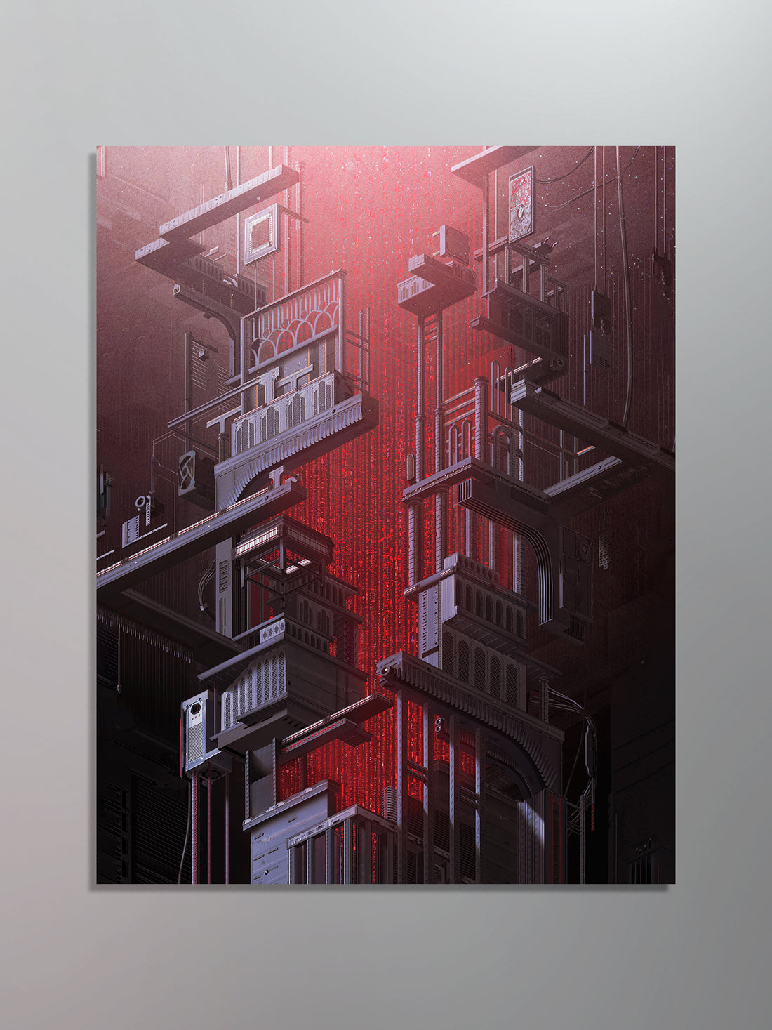 The Algorithm - Data Renaissance Single Canvas Art Print