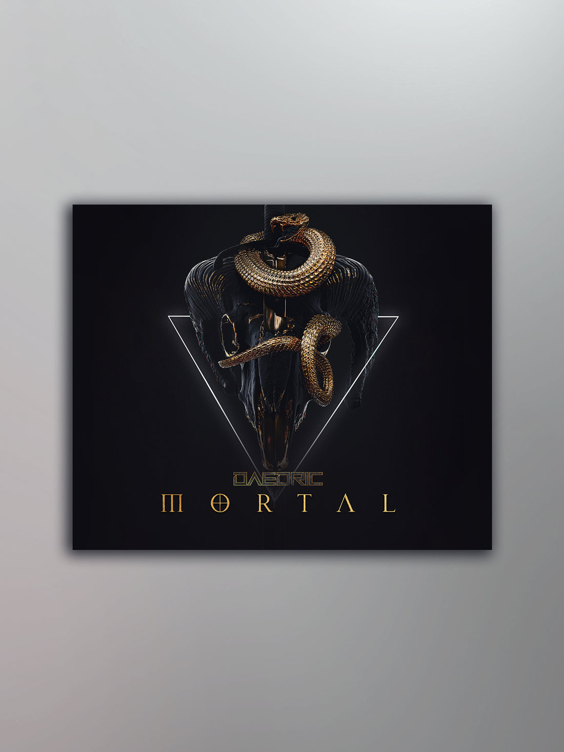 Daedric - Mortal Canvas Art Print
