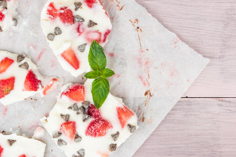 fruity yogurt bark