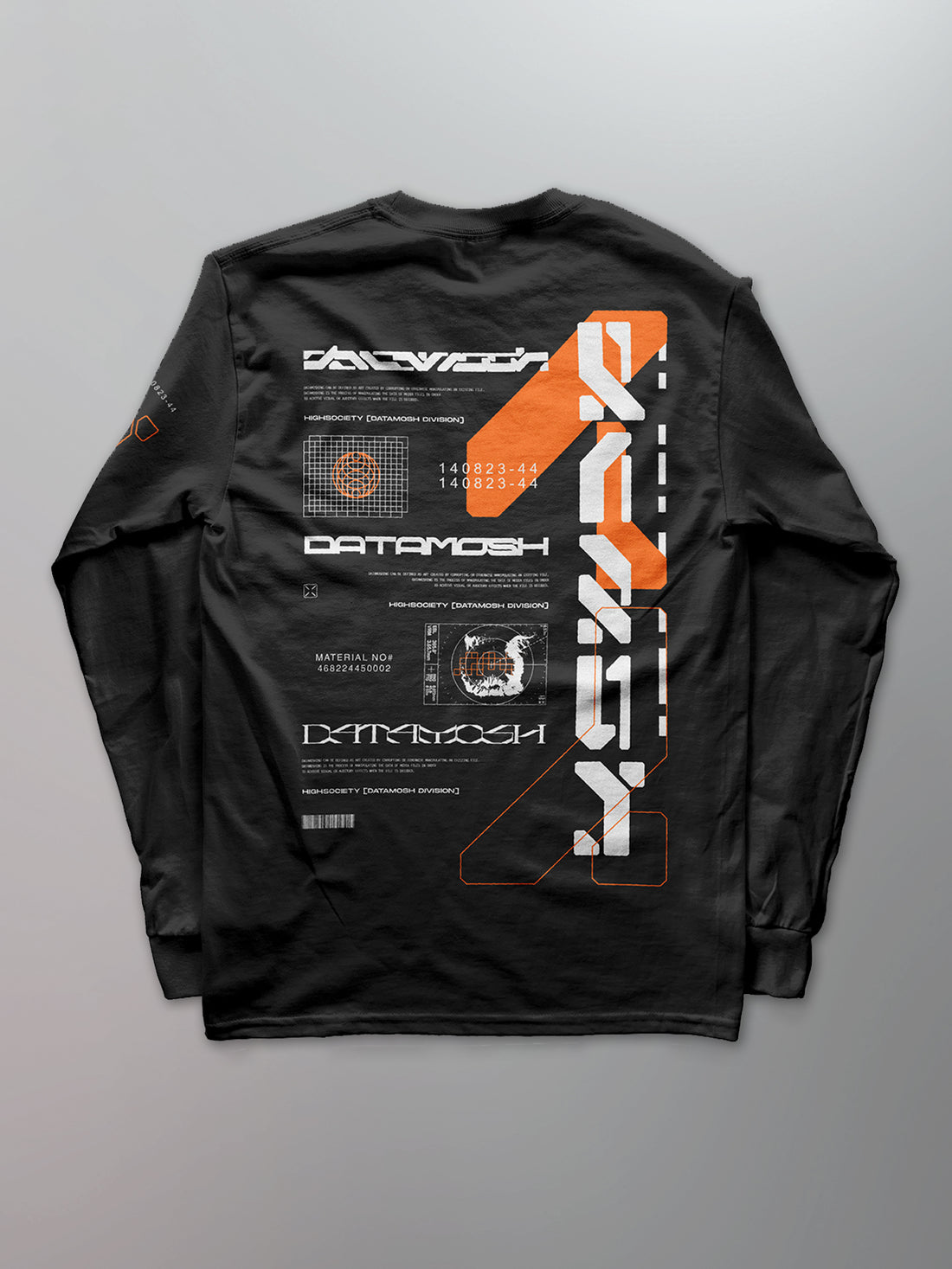 HIGHSOCIETY - DATAMOSH L/S Shirt