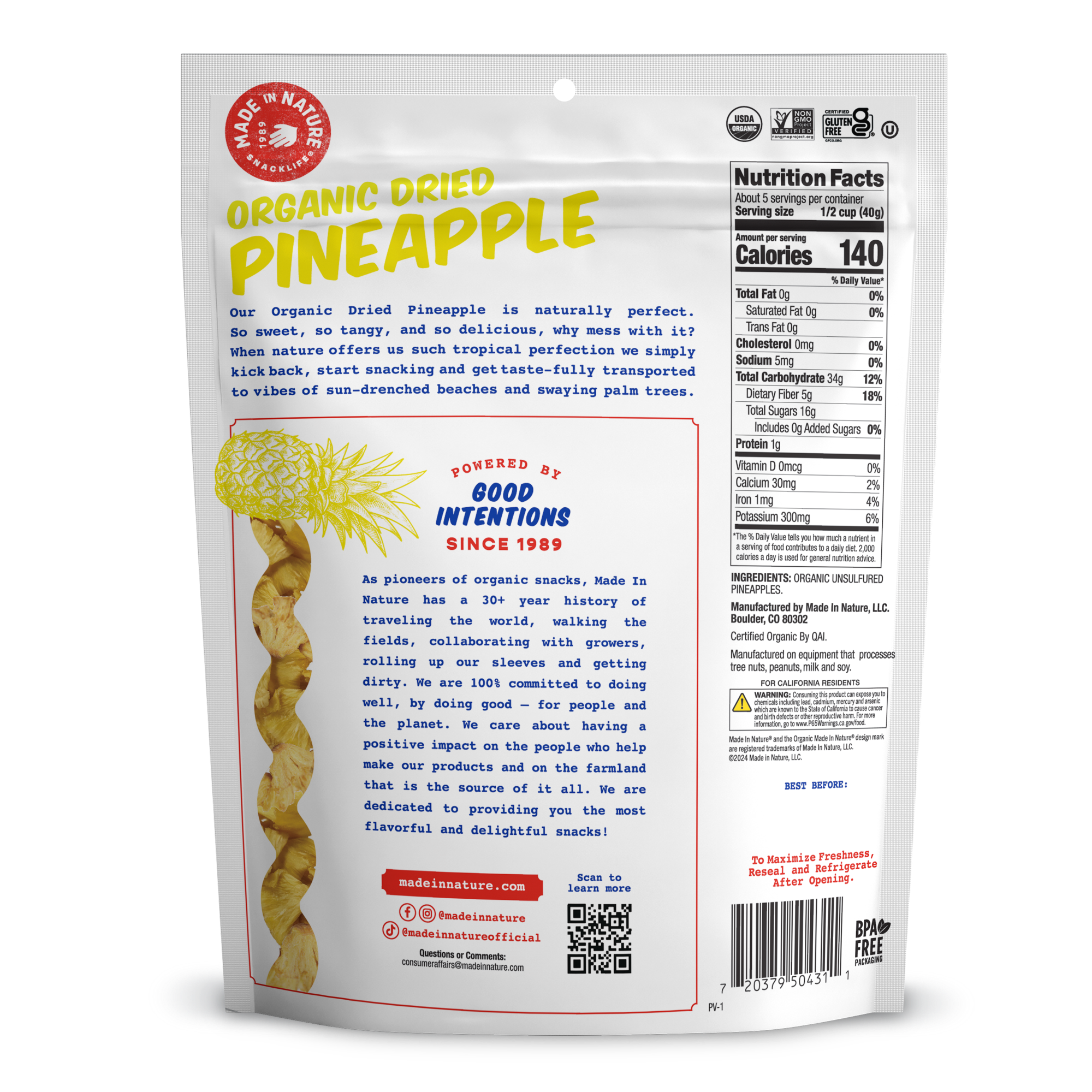 Dried Pineapple