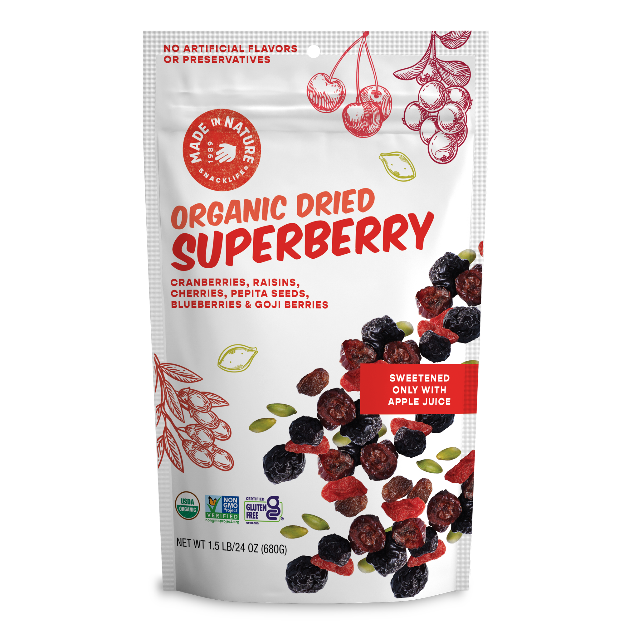 Dried Superberry Blend
