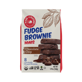 Chocolate Chip Fudge Brownie Minis