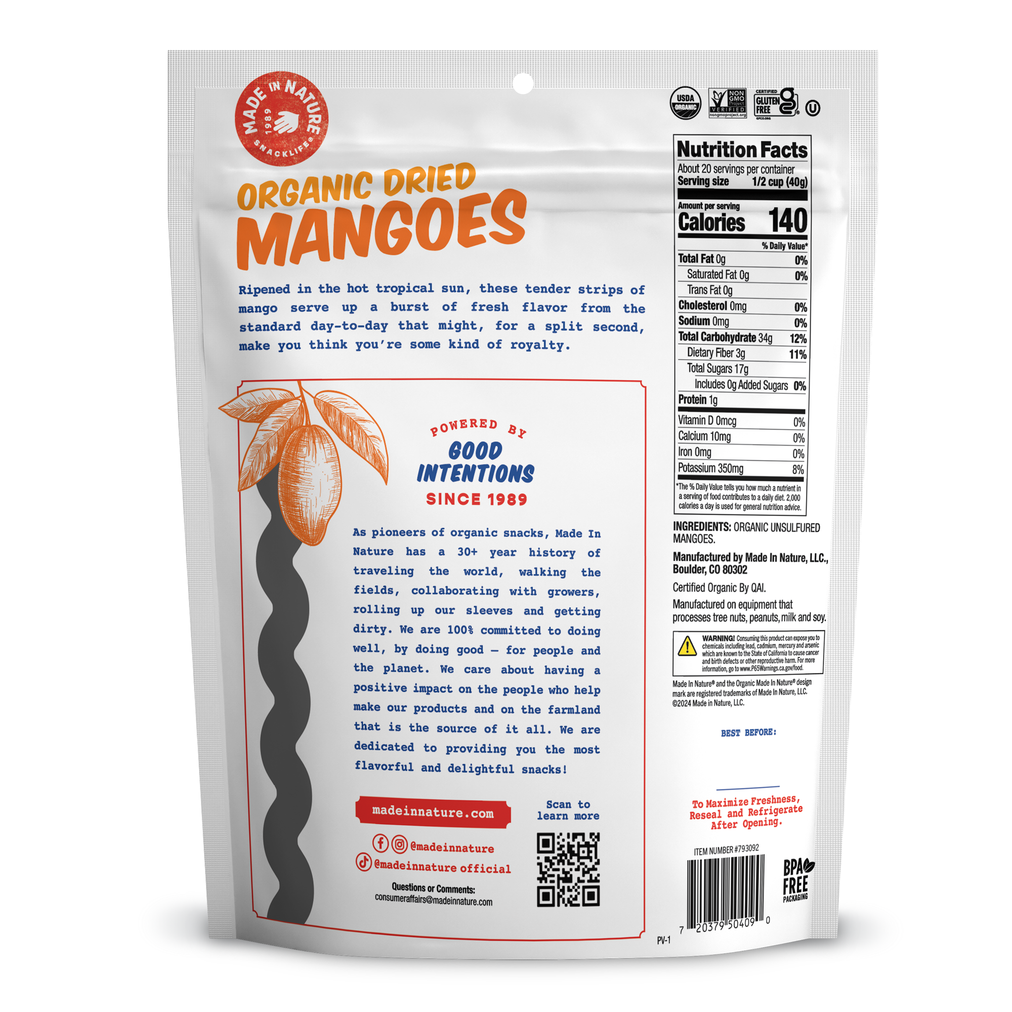 Dried Mangoes