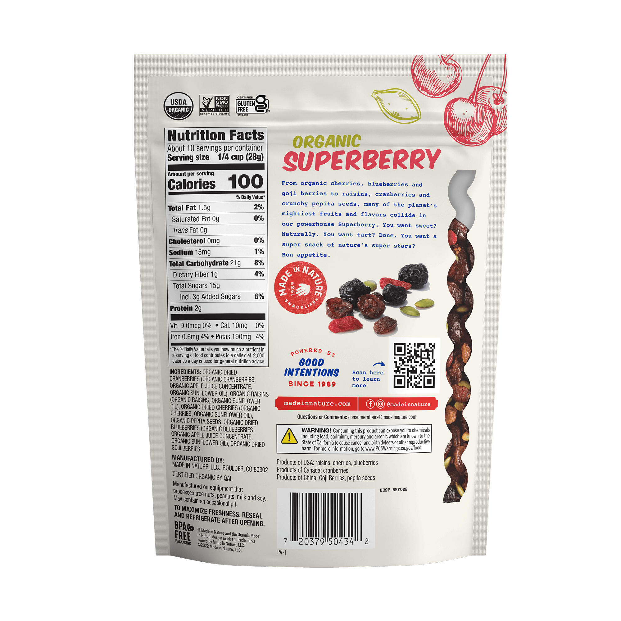 Dried Superberry Blend