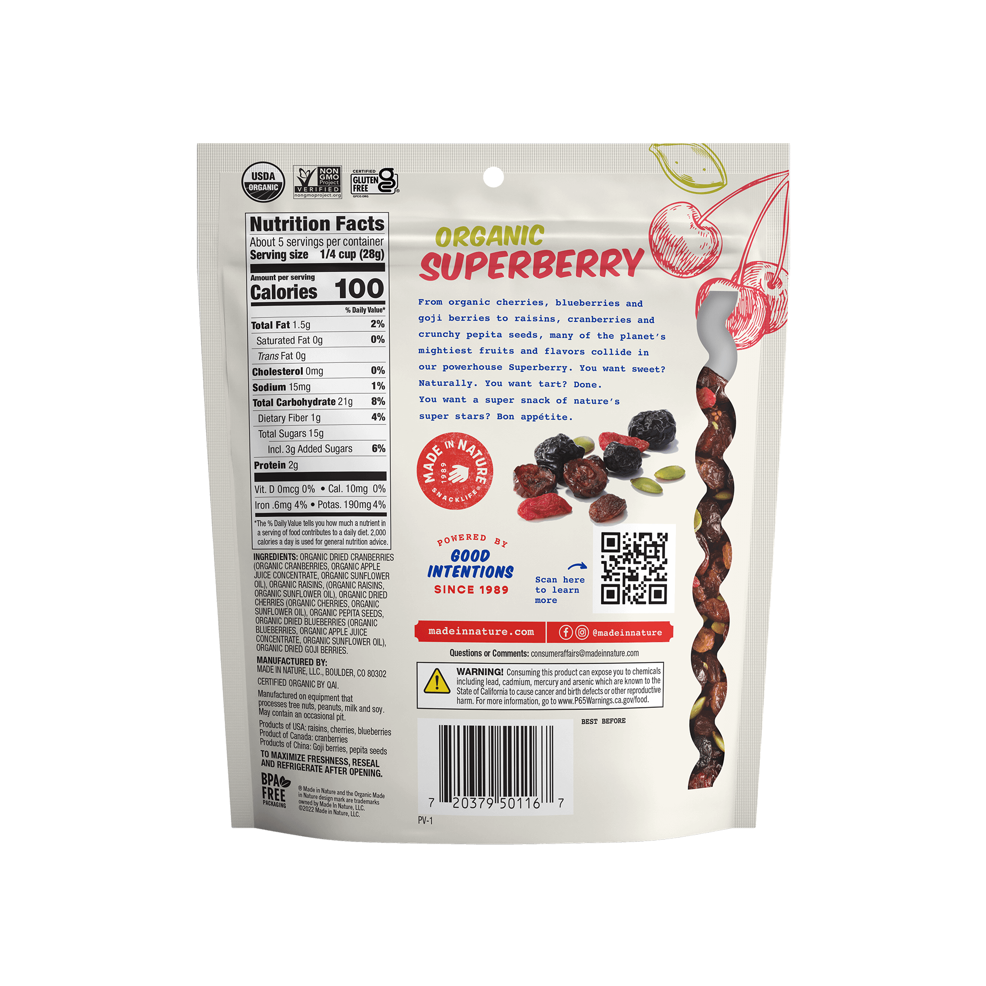 Dried Superberry Blend