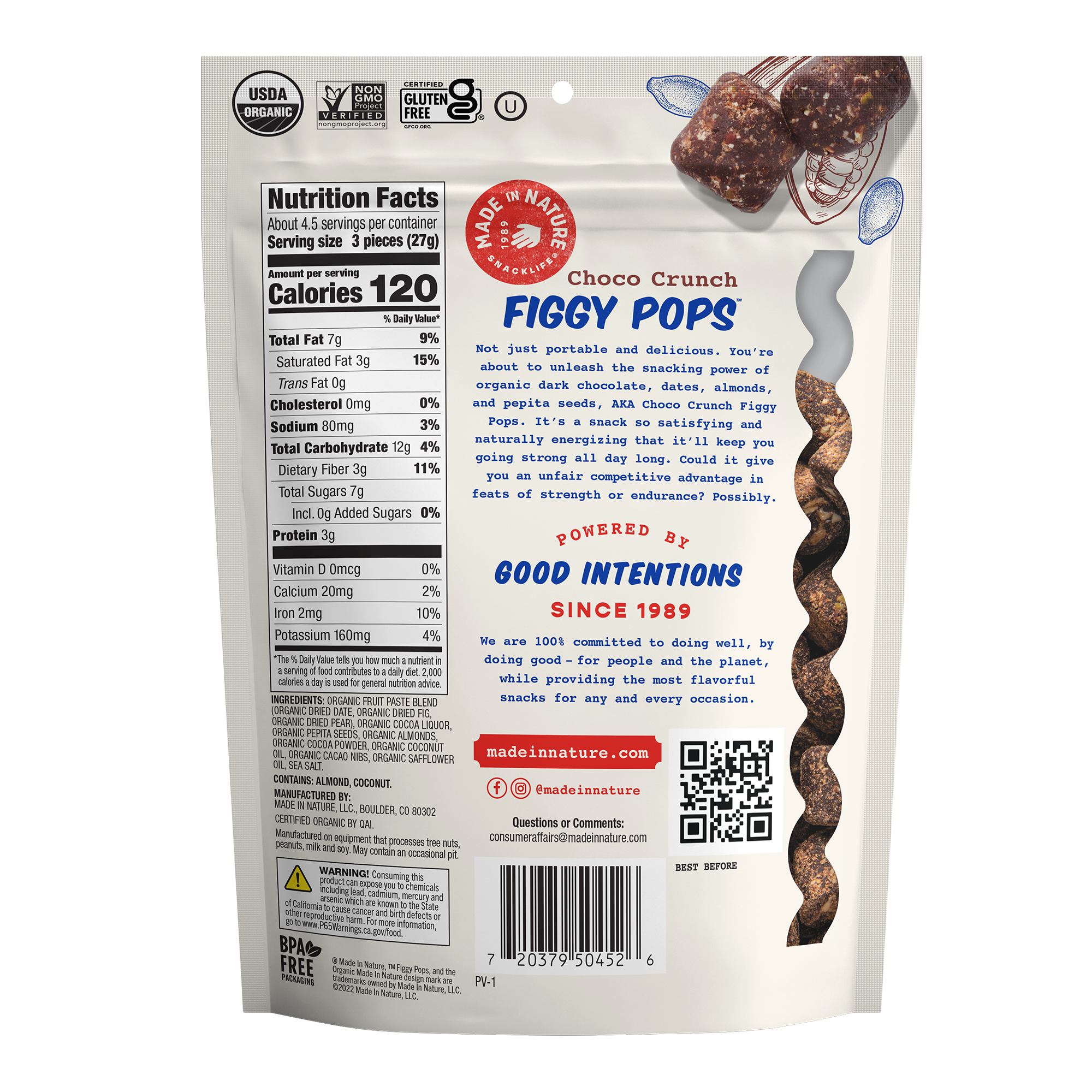 Choco Crunch Figgy Pops