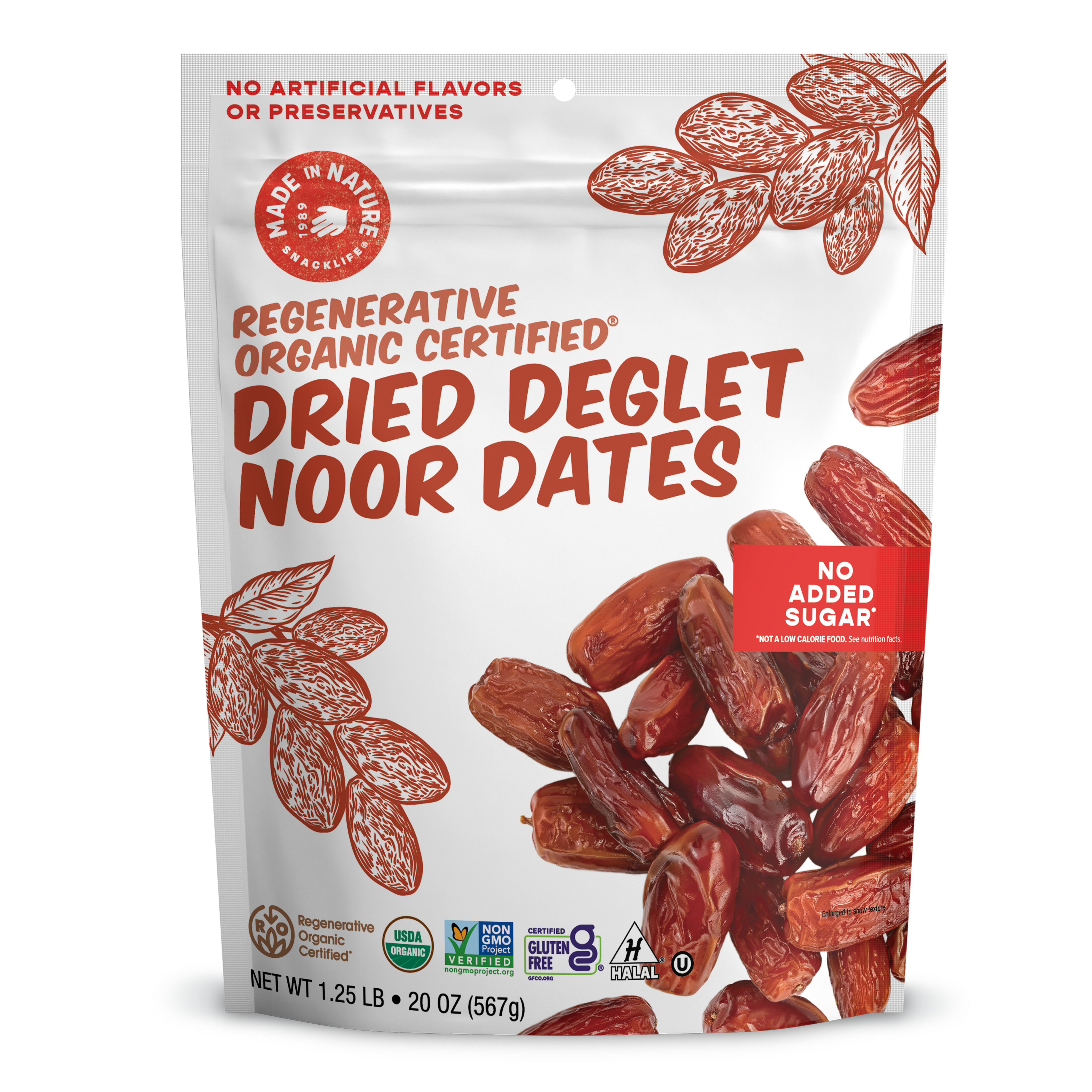 Dried Deglet Noor Dates