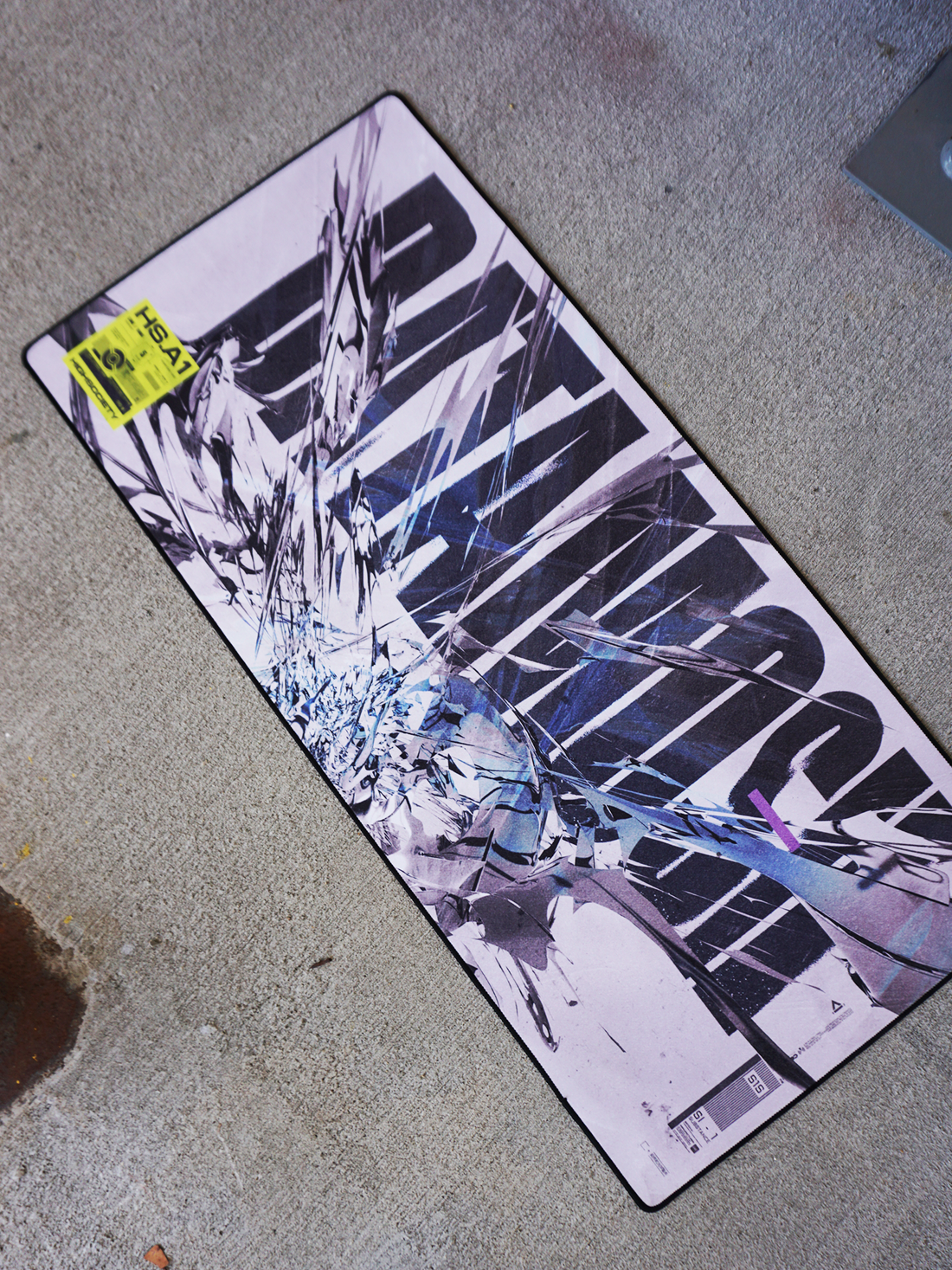 HIGHSOCIETY - DATAMOSH Gamer Mousepad